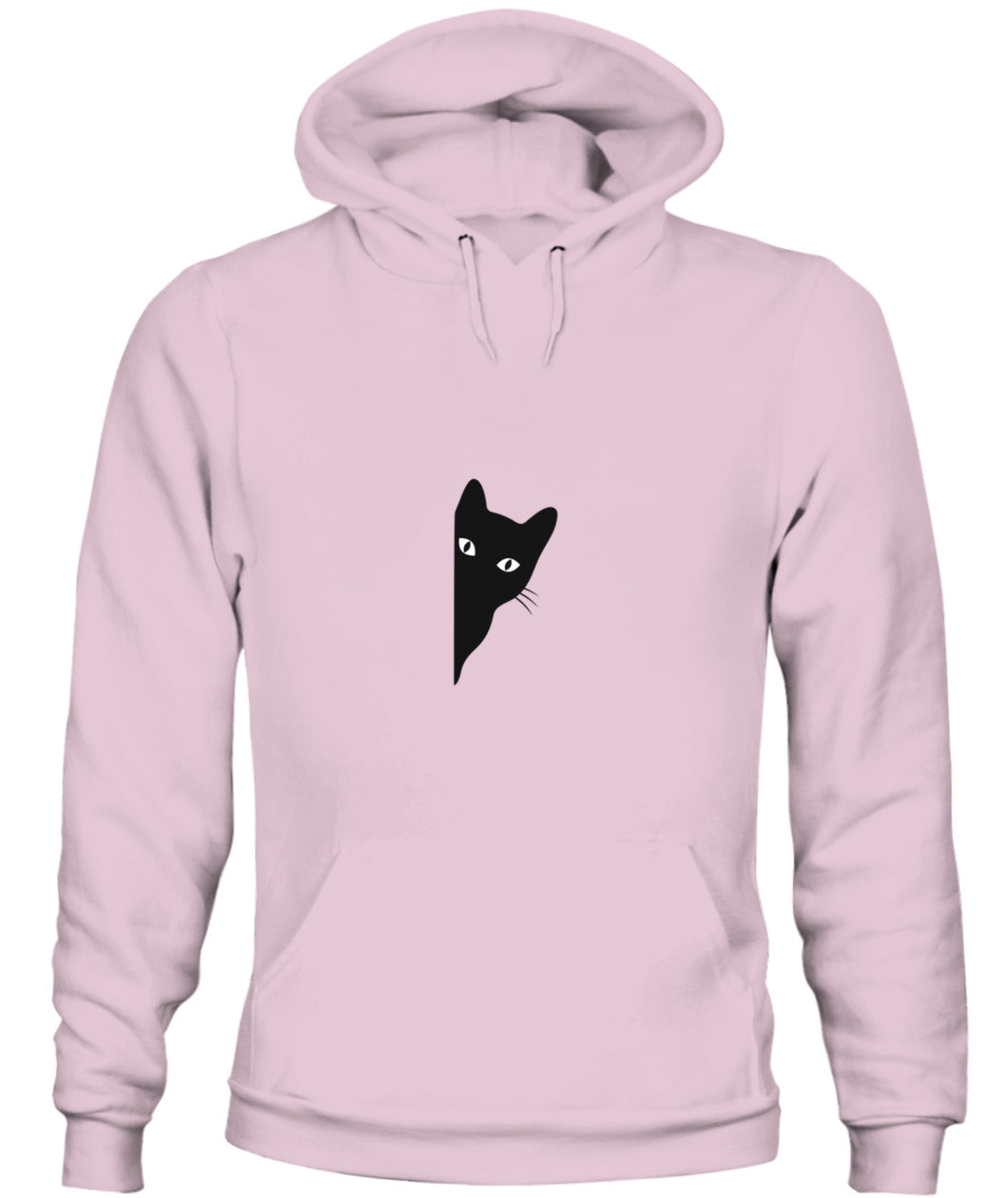  "Unisex Hoodie with Hidden Cat Design: Stay Cozy and Discover Feline Charm!"