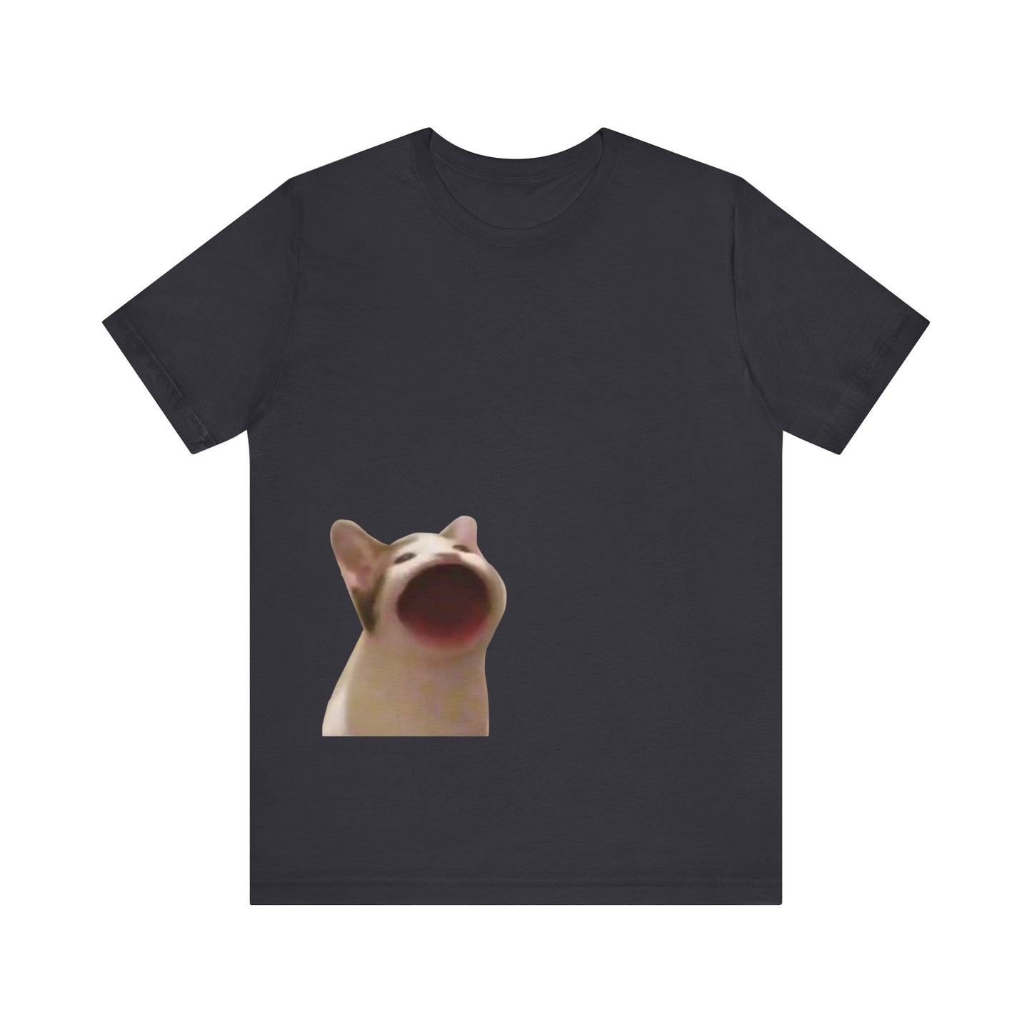 "YAP in Style: YAP Cat Unisex Jersey Short Sleeve Tee - Express Your Feline Enthusiasm!"