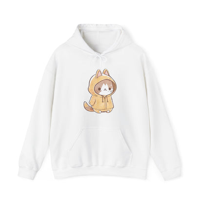 "Feline Fashion Essential: Hoodie Unisex Heavy Blend™ Hooded Sweatshirt - Your Go-To for Cozy Style with a Cat Flair!"