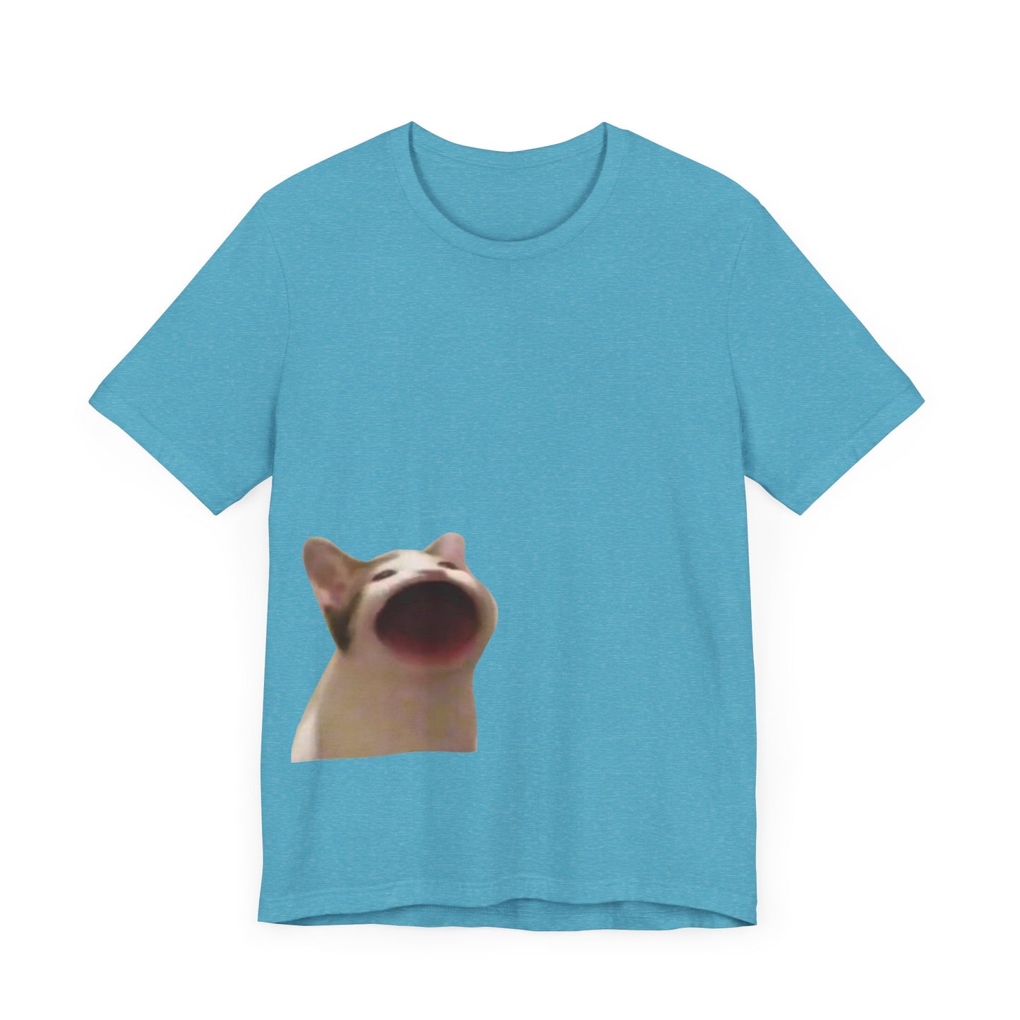 "YAP in Style: YAP Cat Unisex Jersey Short Sleeve Tee - Express Your Feline Enthusiasm!"