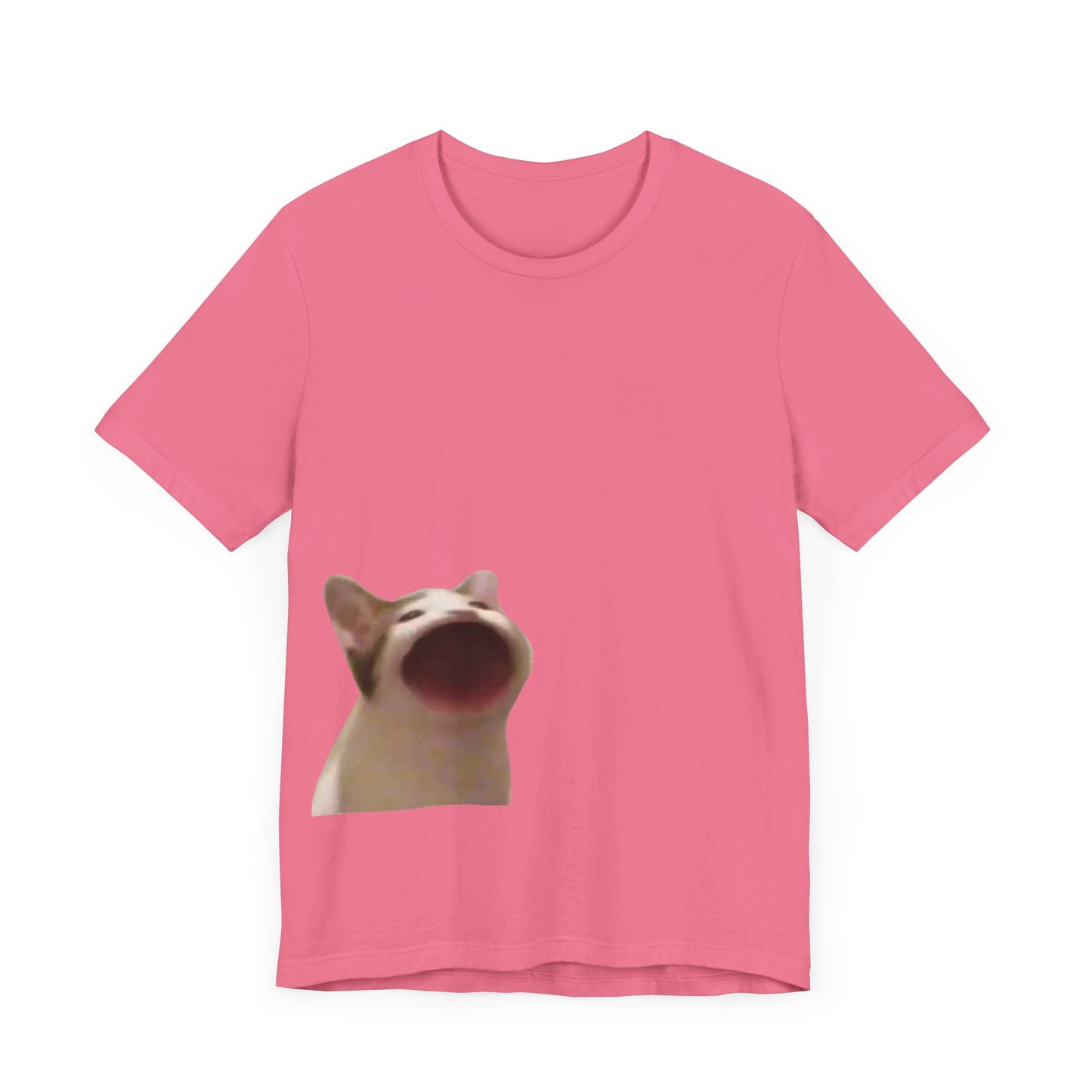 "YAP in Style: YAP Cat Unisex Jersey Short Sleeve Tee - Express Your Feline Enthusiasm!"