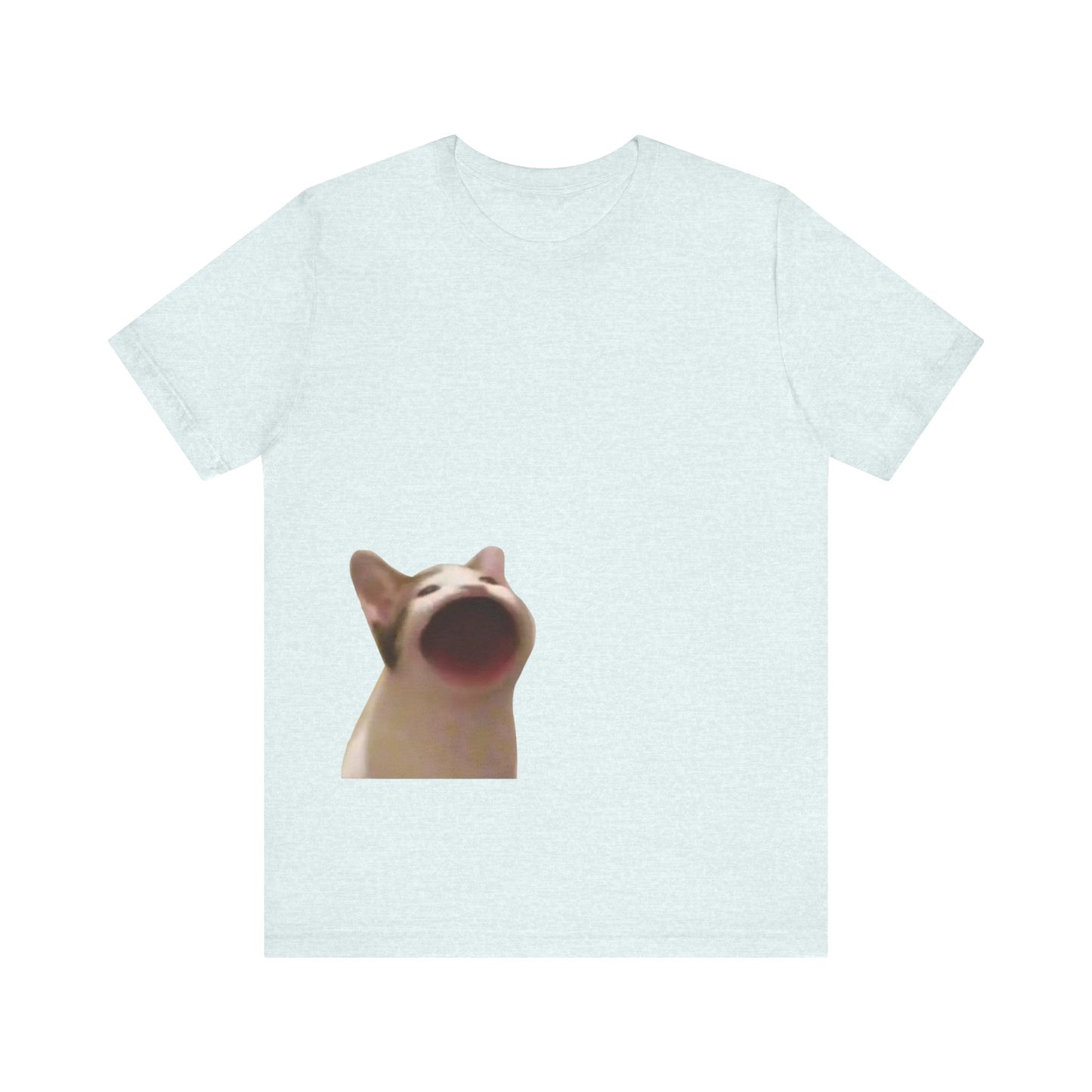 "YAP in Style: YAP Cat Unisex Jersey Short Sleeve Tee - Express Your Feline Enthusiasm!"