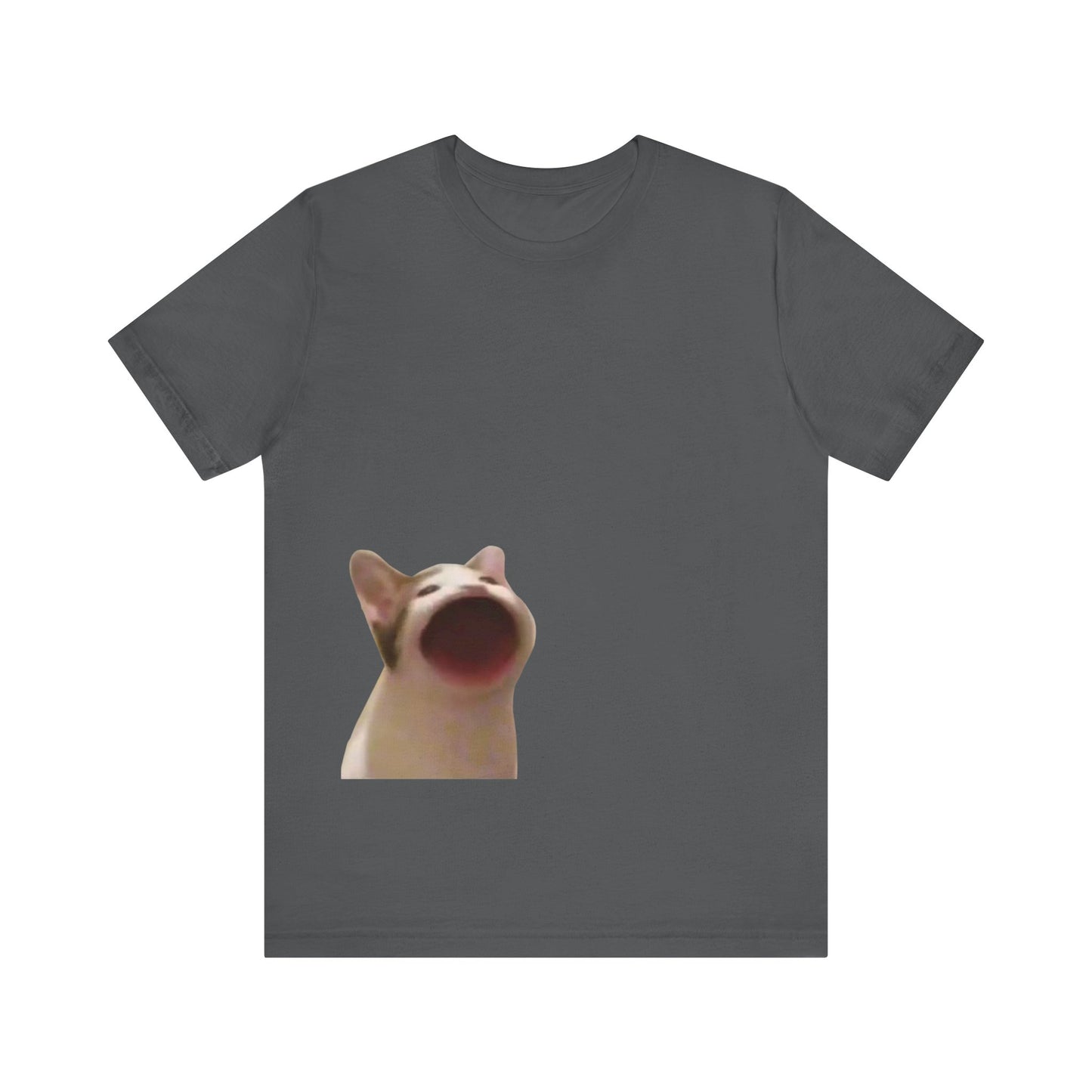 "YAP in Style: YAP Cat Unisex Jersey Short Sleeve Tee - Express Your Feline Enthusiasm!"