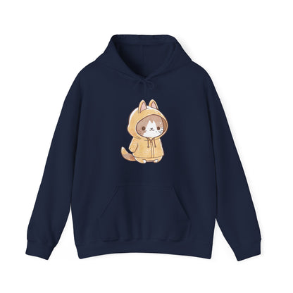 "Feline Fashion Essential: Hoodie Unisex Heavy Blend™ Hooded Sweatshirt - Your Go-To for Cozy Style with a Cat Flair!"