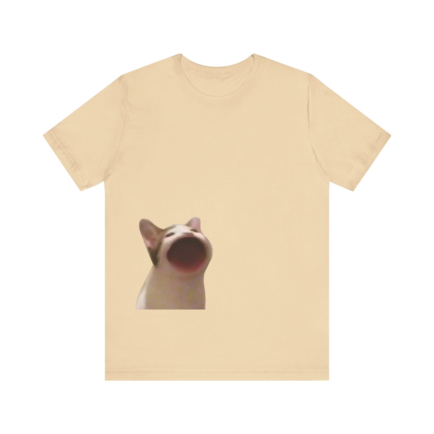 "YAP in Style: YAP Cat Unisex Jersey Short Sleeve Tee - Express Your Feline Enthusiasm!"