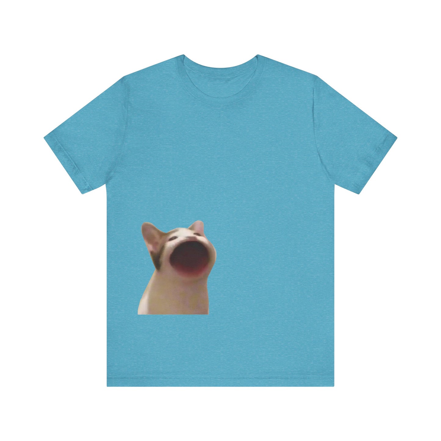 "YAP in Style: YAP Cat Unisex Jersey Short Sleeve Tee - Express Your Feline Enthusiasm!"