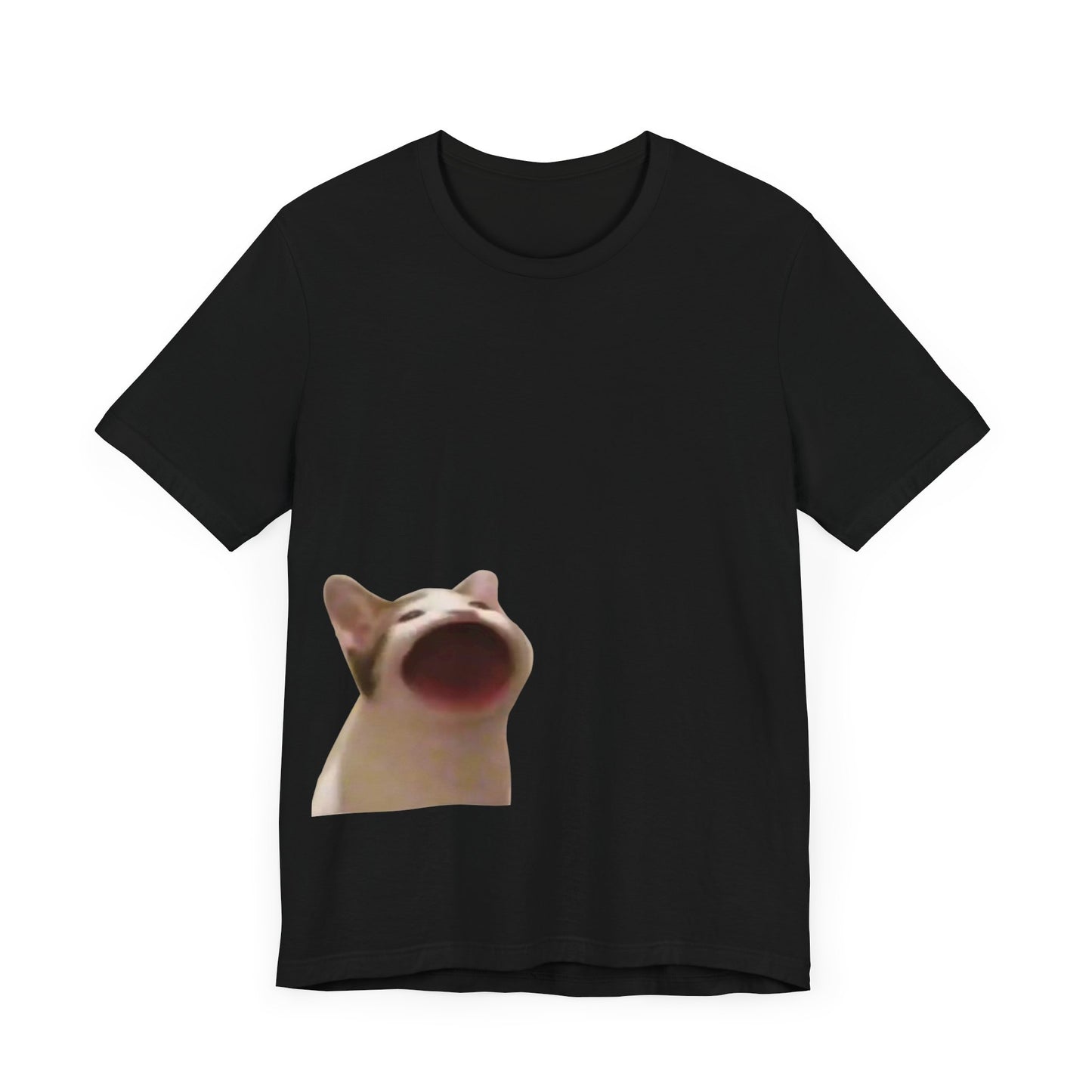 "YAP in Style: YAP Cat Unisex Jersey Short Sleeve Tee - Express Your Feline Enthusiasm!"