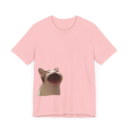 "YAP in Style: YAP Cat Unisex Jersey Short Sleeve Tee - Express Your Feline Enthusiasm!"