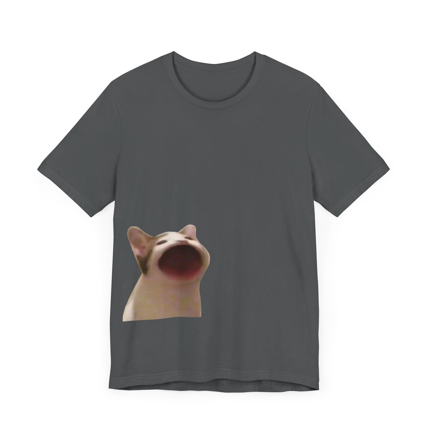 "YAP in Style: YAP Cat Unisex Jersey Short Sleeve Tee - Express Your Feline Enthusiasm!"