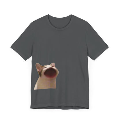 "YAP in Style: YAP Cat Unisex Jersey Short Sleeve Tee - Express Your Feline Enthusiasm!"