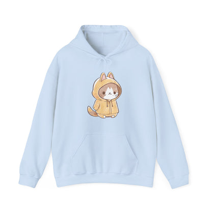 "Feline Fashion Essential: Hoodie Unisex Heavy Blend™ Hooded Sweatshirt - Your Go-To for Cozy Style with a Cat Flair!"