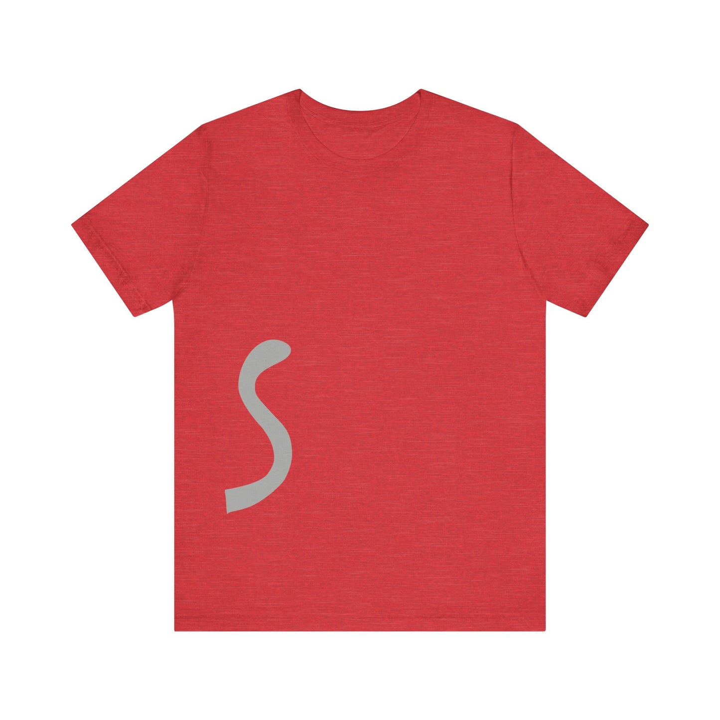 "Feline Finesse: Cat Tail Unisex Jersey Short Sleeve Tee - Let Your Style Speak Volumes!"