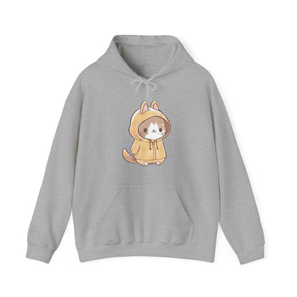 "Feline Fashion Essential: Hoodie Unisex Heavy Blend™ Hooded Sweatshirt - Your Go-To for Cozy Style with a Cat Flair!"