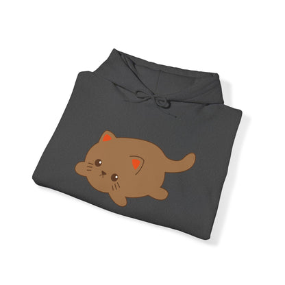 "Adorable Spud Style: Potatoo Cat Unisex Heavy Blend™ Hooded Sweatshirt - Embrace the Quirky Charm of Potato Cat Fashion!"