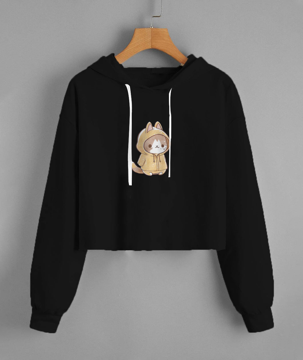 Lady'S Fleece Cropped Hoodie | LS12000 Lane Seven