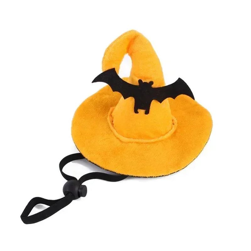 Christmas Cat Clothes Bat Wings Dog Costume Bowknot Cat Collar Cosplay Necklace Scarf Summer Sun Hat Pet Dog Cat Cowboy Hats